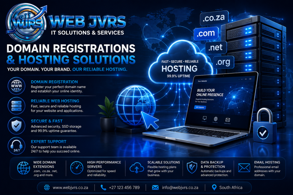 Web JVRS Domain Registration and Hosting
