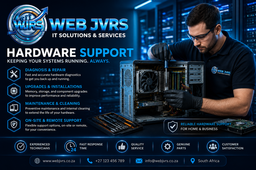 Web JVRS Hardware Support