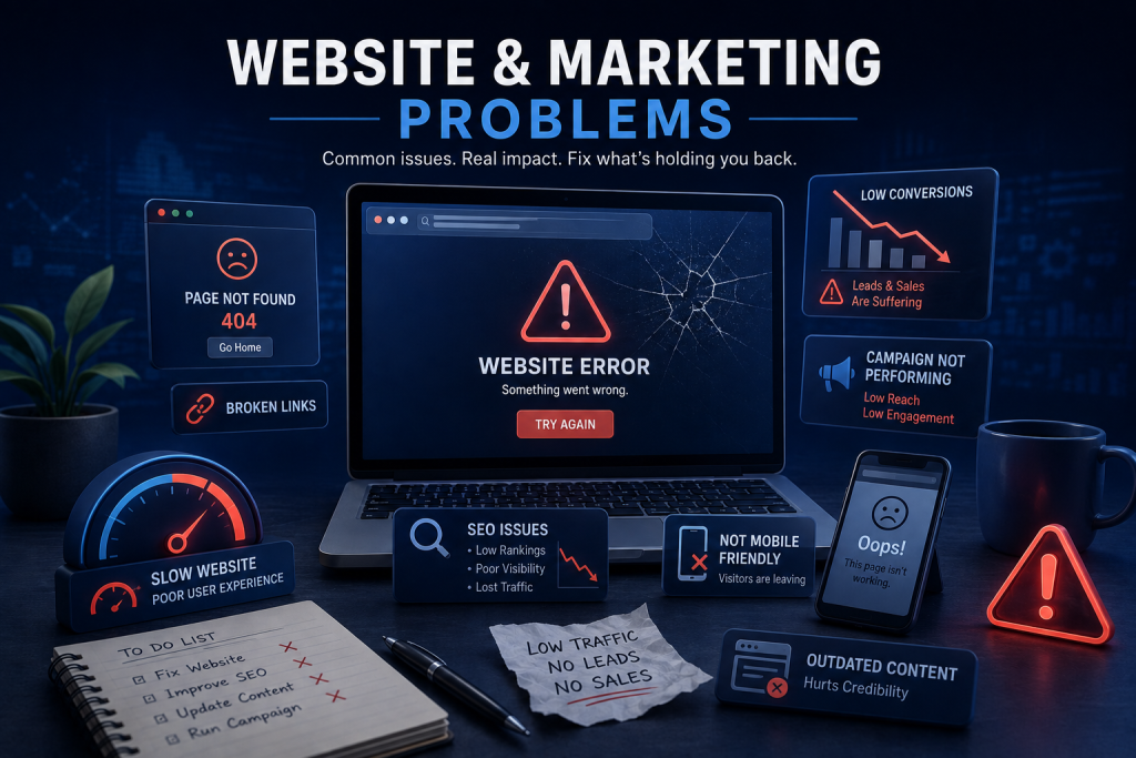 Website and marketing