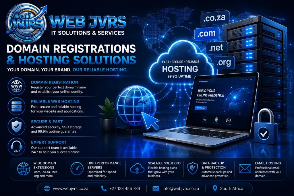Web JVRS Domain Registration and Hosting