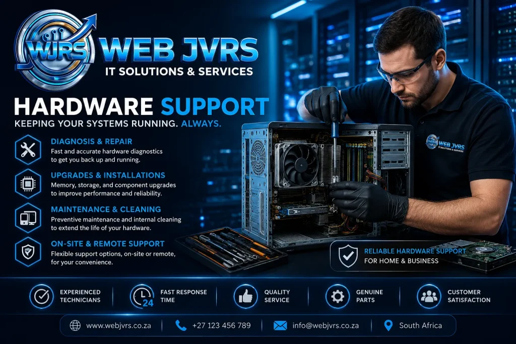 Web JVRS Hardware Support