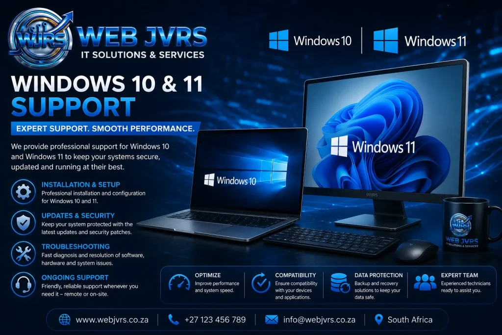 Windows 10 and 11 Suport